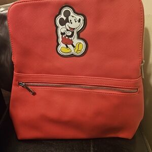 Disney Red Mickey Mouse Backpack